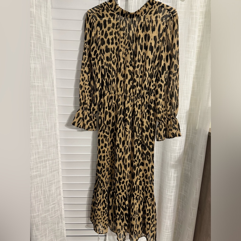 Banana Republic cheetah print dress